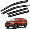 Window Visors Rain Guards FIT 2018-2021 Honda CR-V - Smoke 4PCS
