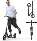 Kick Scooter for Ages 6+ with 8in Wheels and ABEC9 Bearings - Foldable