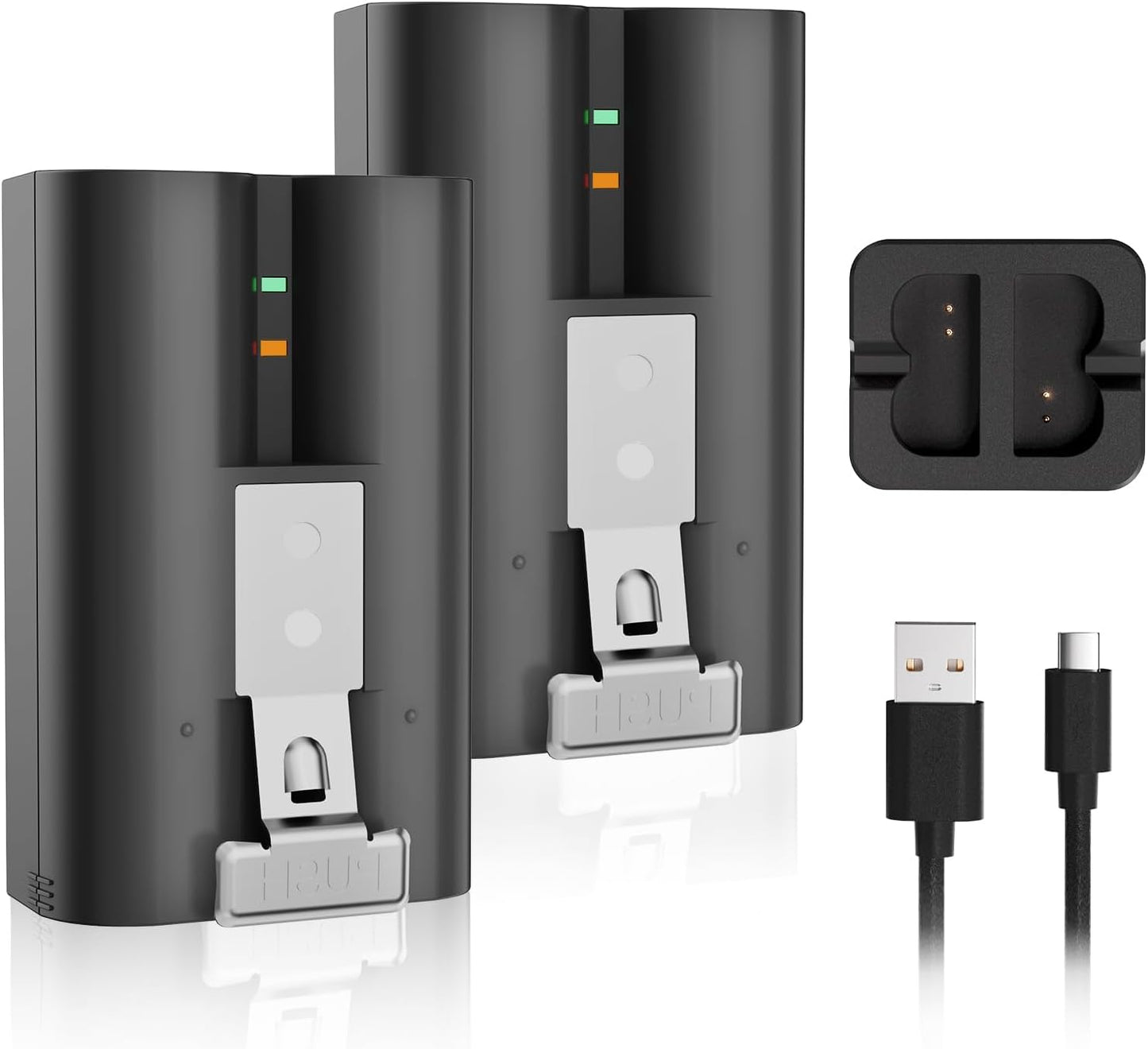 DangChu Ring Doorbell Battery 2 Pack + Charger - Long-lasting Power!
