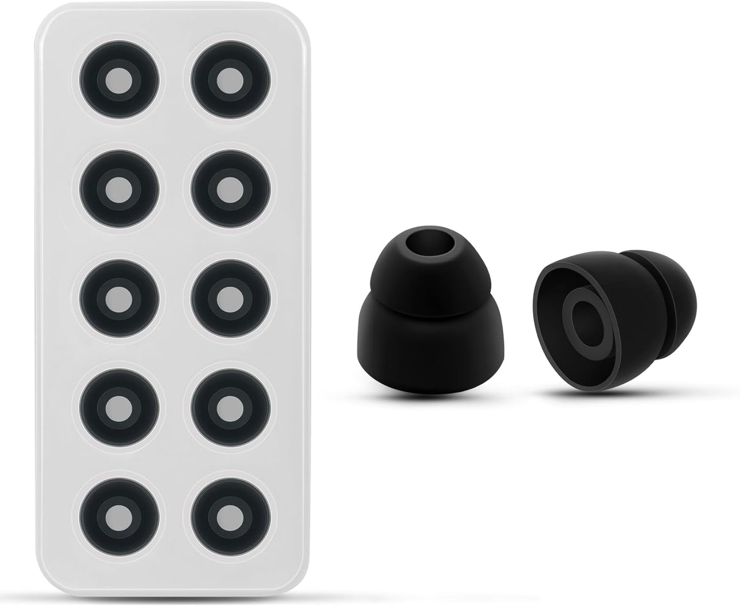 Comfort Upgrade: SIMOLIO Silicone Ear Tips (5 Pairs)