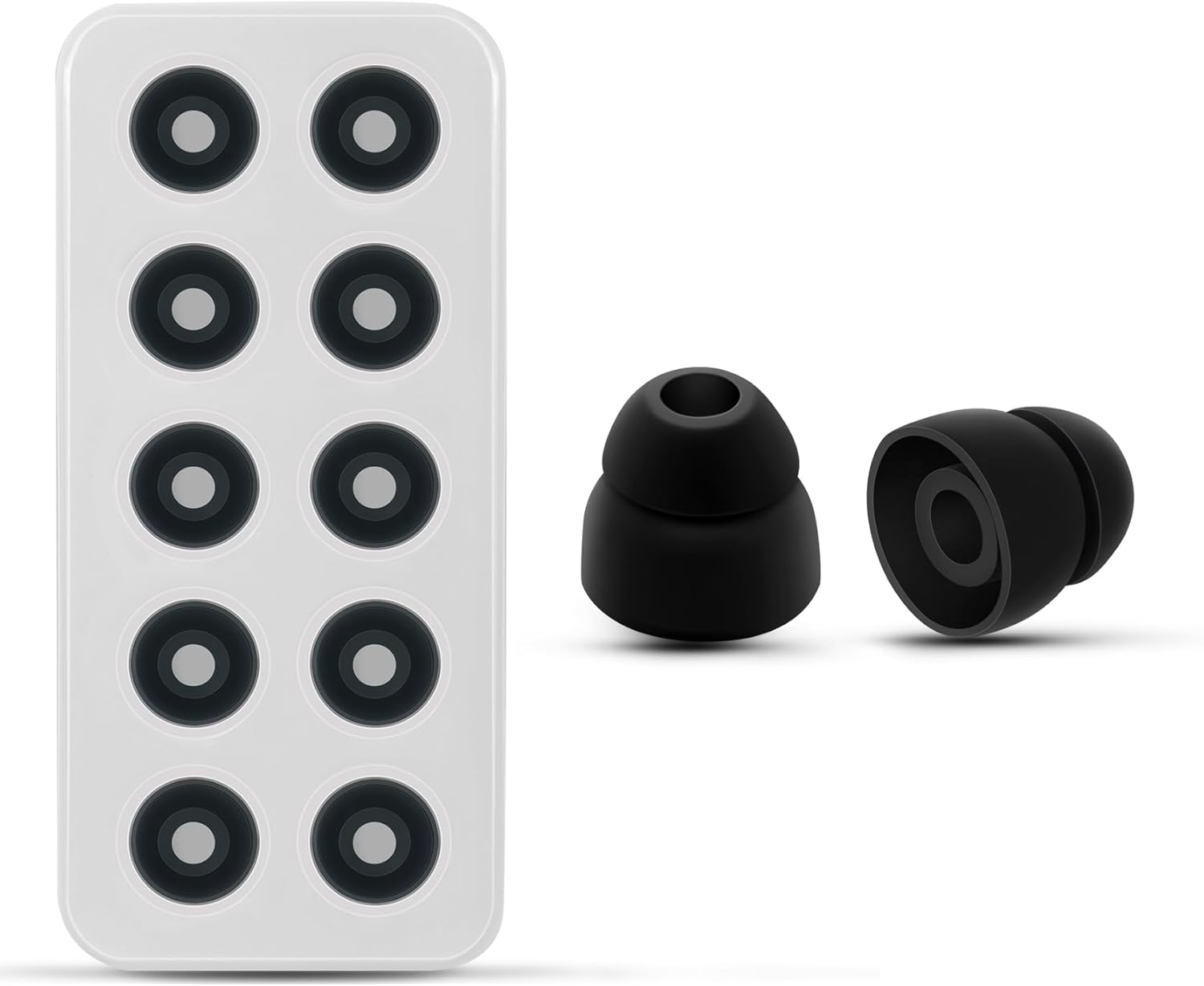 Comfort Upgrade: SIMOLIO Silicone Ear Tips (5 Pairs)