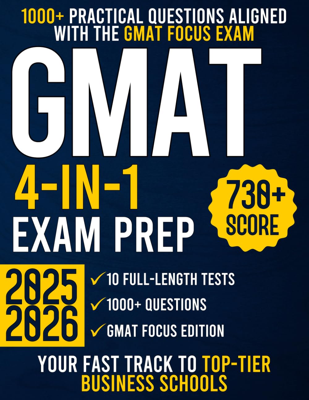 GMAT Exam Prep Guide with 10 Full-Length Tests and Secrets
