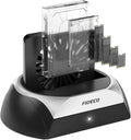 FIDECO Hard Drive Docking Station - NVMe & SATA SSD Reader with Fan