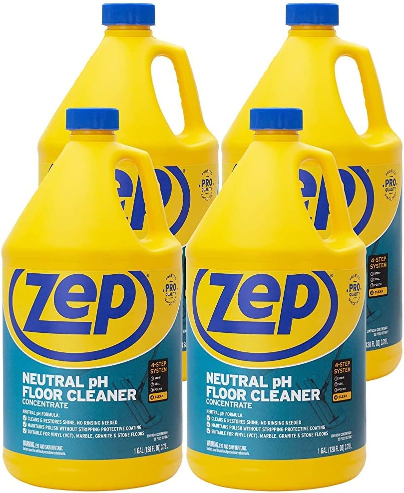 Zep Neutral pH Floor Cleaner - All-Purpose Cleaner for Floors