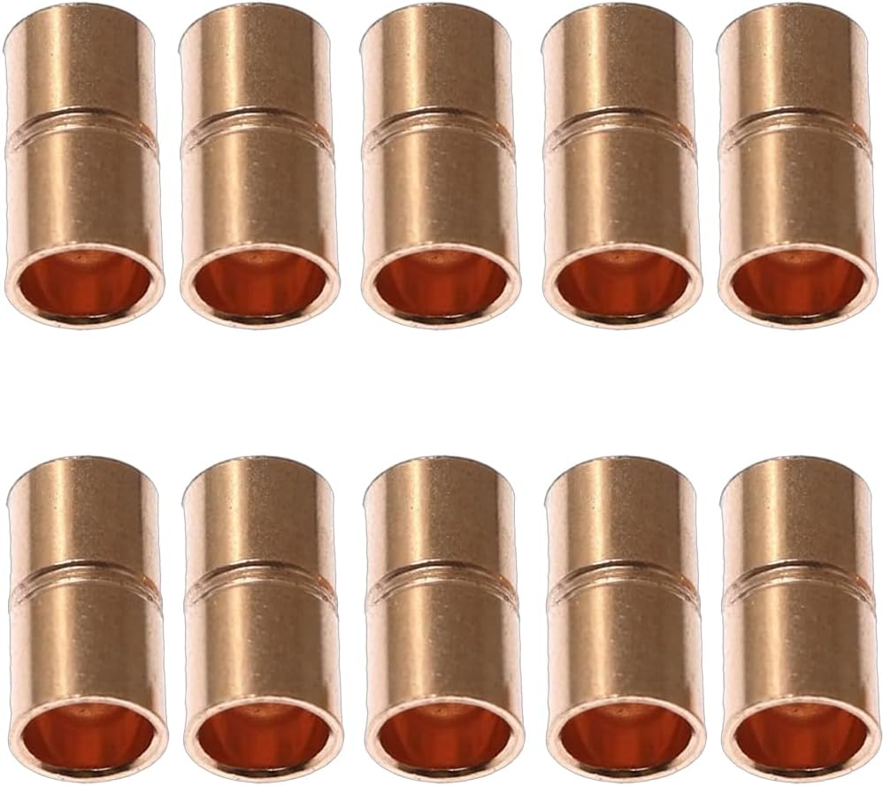 Copper Pipe Fitting Set for HVAC, Seamless Welding Joints