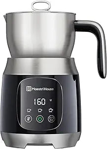 Variable Temp Milk Frother for Perfect Latte and Cappuccino