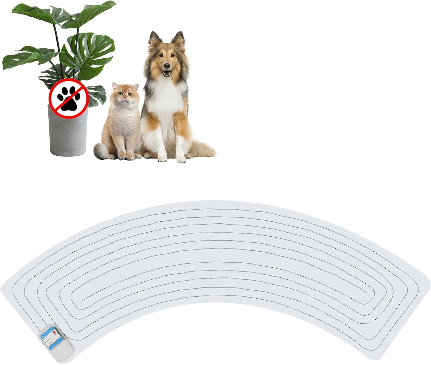 SEERWAY Scat Pet Shock Mat for Dogs and Cats - 50x12 in