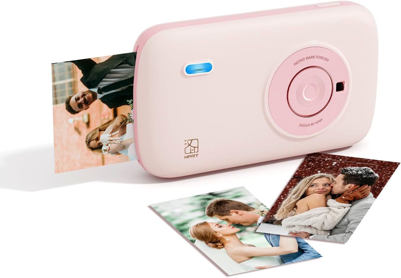 HPRT CP2100 Mini Photo Printer: Instant Color, Bluetooth 5.0