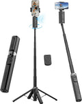 Face Tracking Tripod for iPhone - 57in Selfie Stick Tripod