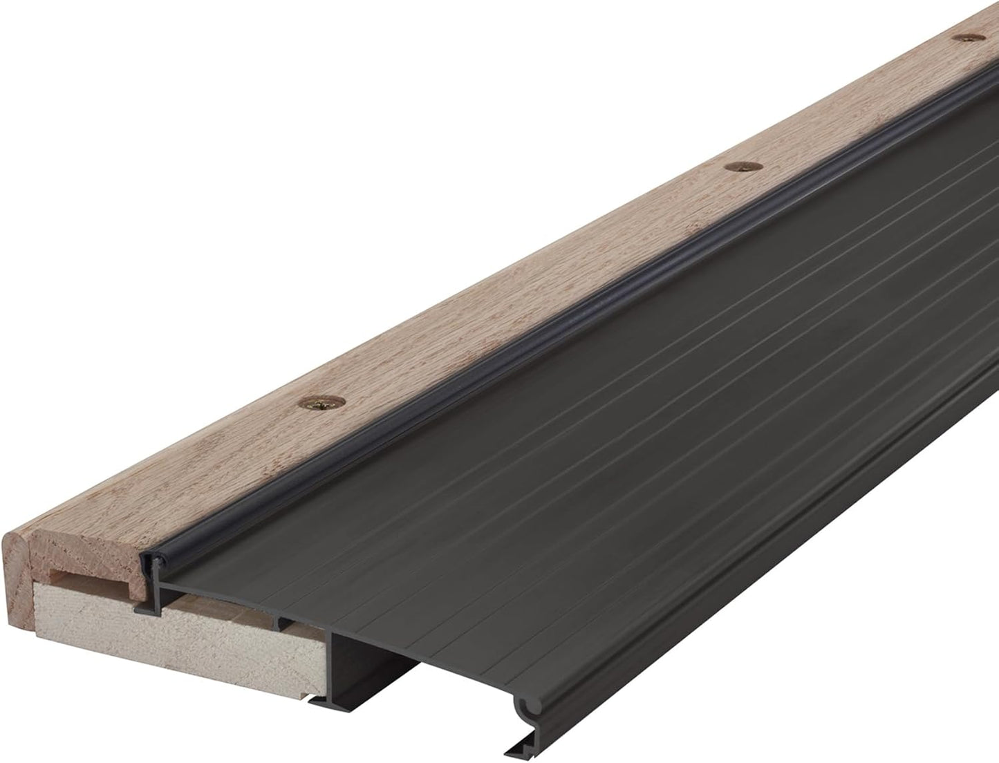 Adjustable Aluminum & Hardwood Threshold Kit for Doors