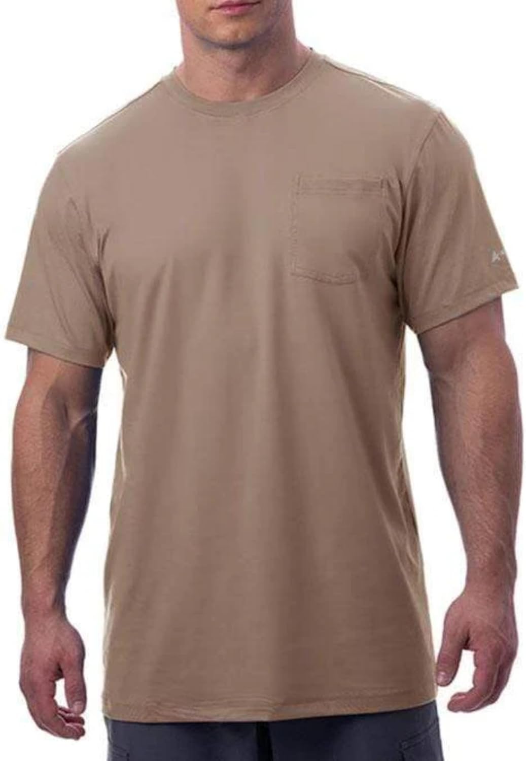 Arctic Cool Mens Crew Neck Instant Cooling Workwear Shirt