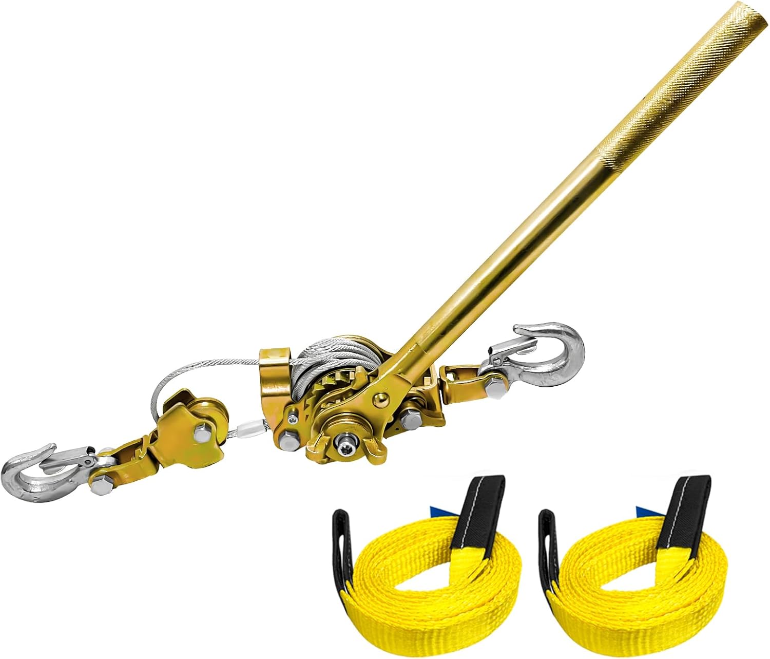 Come Along Winch 2 Ton Pulling Capacity for Heavy Lifting