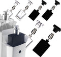 Portable Square Glass Perfume Atomizers - 30ml - 8 Pack