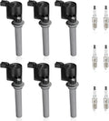 Ignition Coil DG513 DG500 & Spark Plug SP493 Set - Reliable