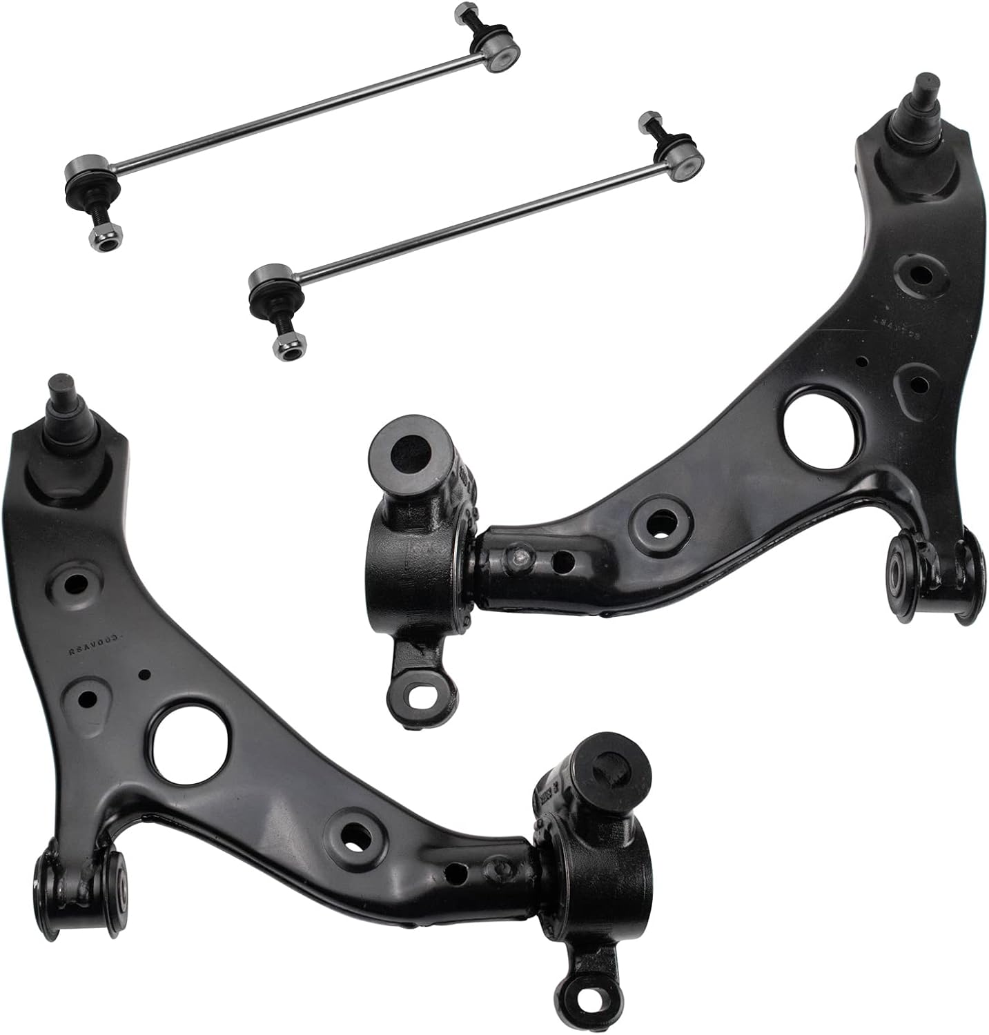 TRQ Front Suspension Kit Control Arm with Ball Joint for Mazda