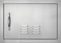 Single Outdoor BBQ Access Door 20x14 in - Stainless Steel Flush Mount