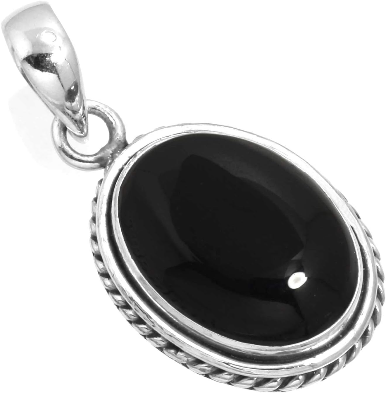 Chunky Natural Gemstone Pendant Necklace for Women - Boho Style