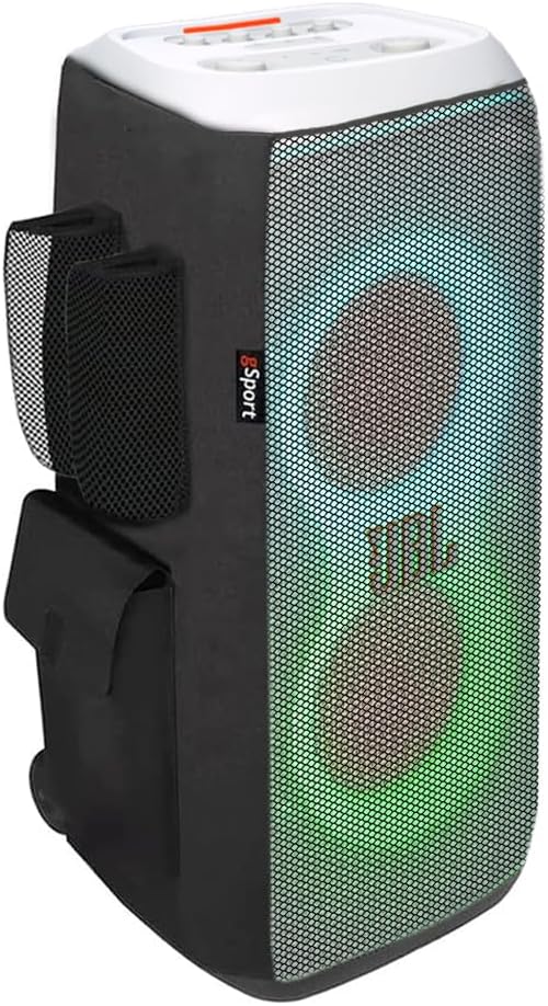 JBL PARTYBOX Stage 320 Portable Speaker Bundle with Sleeve