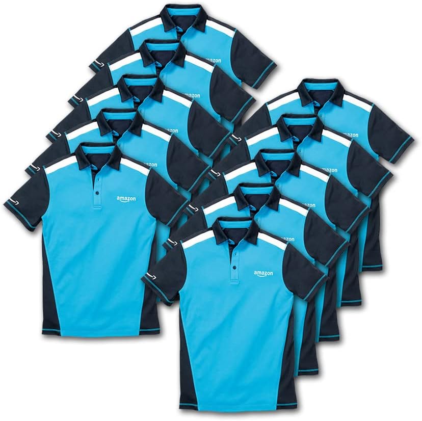 LULY YANG DSP Men's Active Polo - Short Sleeve for Comfort