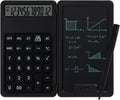 Desk Portable Basic Calculator with Notepad and Stylus - Compact