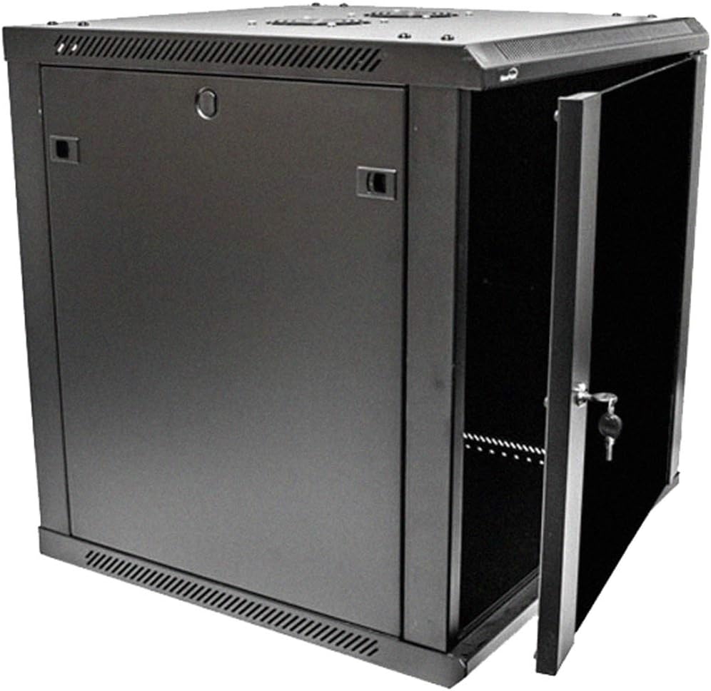 Navepoint 12U Deluxe IT Wallmount Cabinet for Network Racks