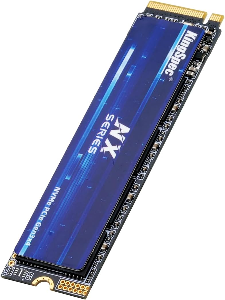 KingSpec NX Series 1TB Gen3x4 NVMe M.2 SSD for Fast Storage