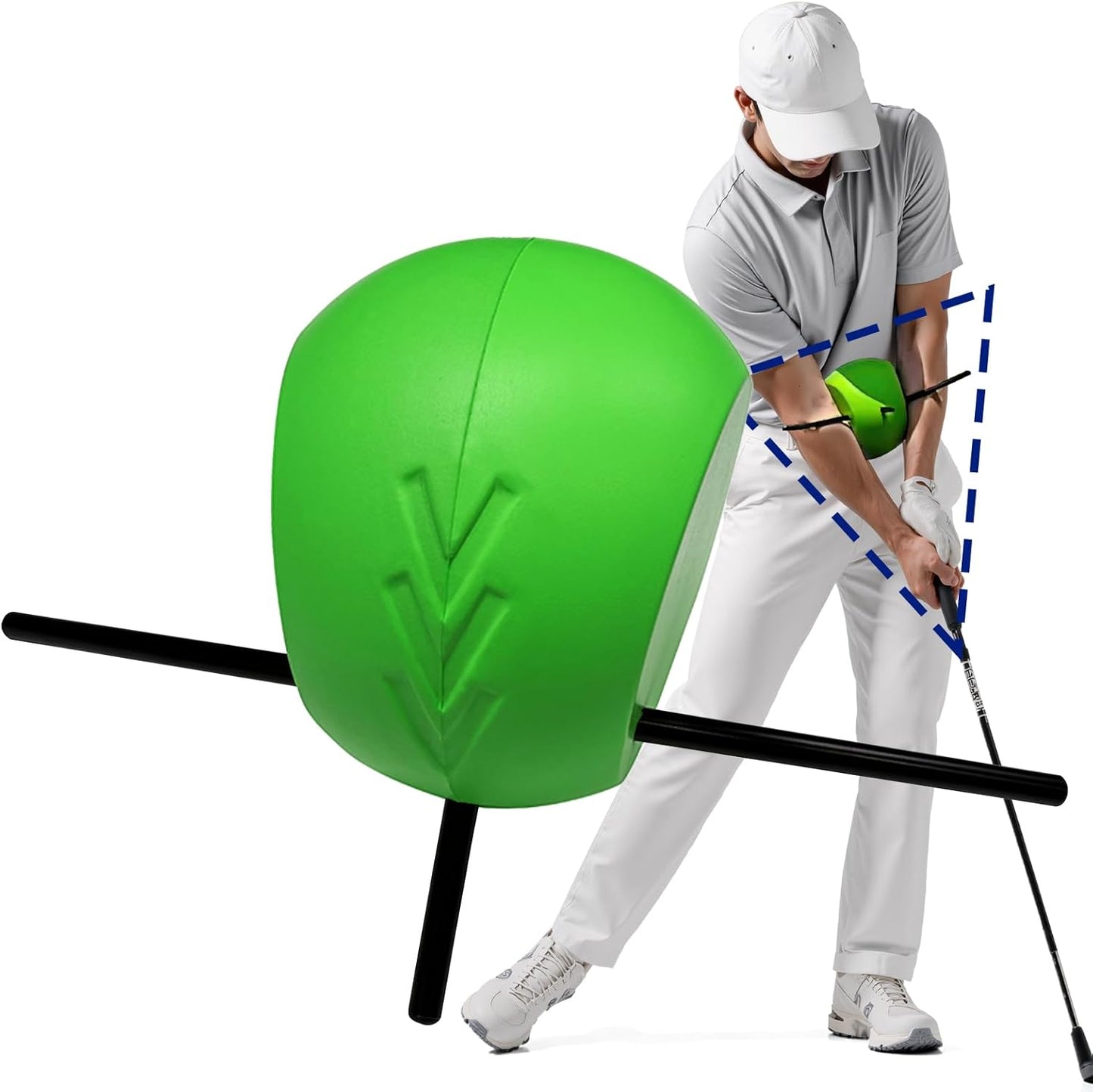 Connector Golf Training Aid for Posture Correction and Swing