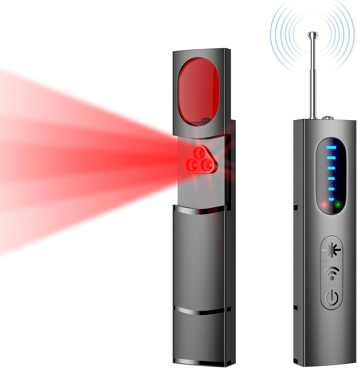 Brathird Anti-Spy Camera Detector - 5 Sensitivity Levels, 5 Modes