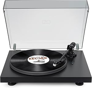 Vinyl Record Player with Bluetooth Output and USB Recording