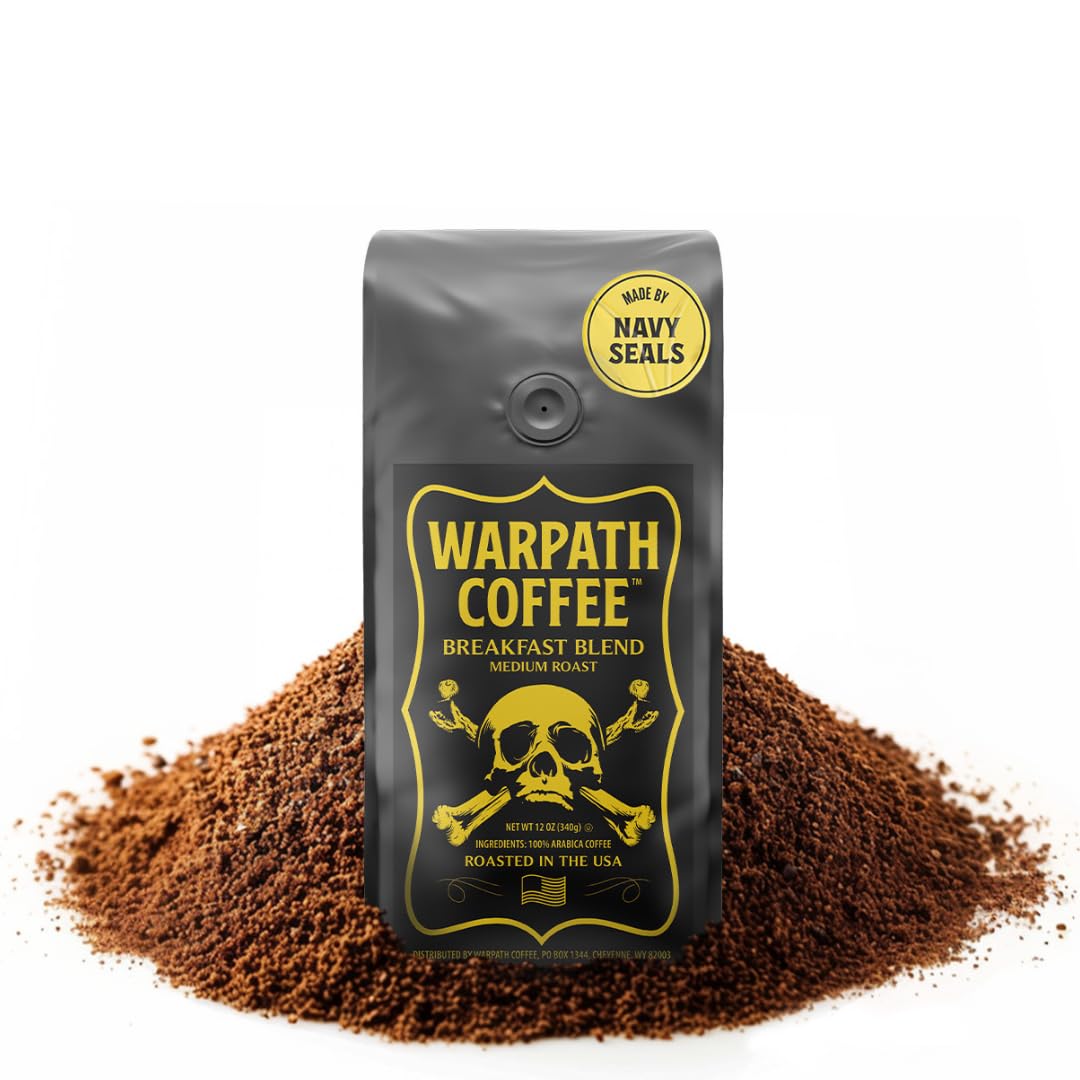 Warpath Coffee Breakfast Blend 100% Arabica 12oz