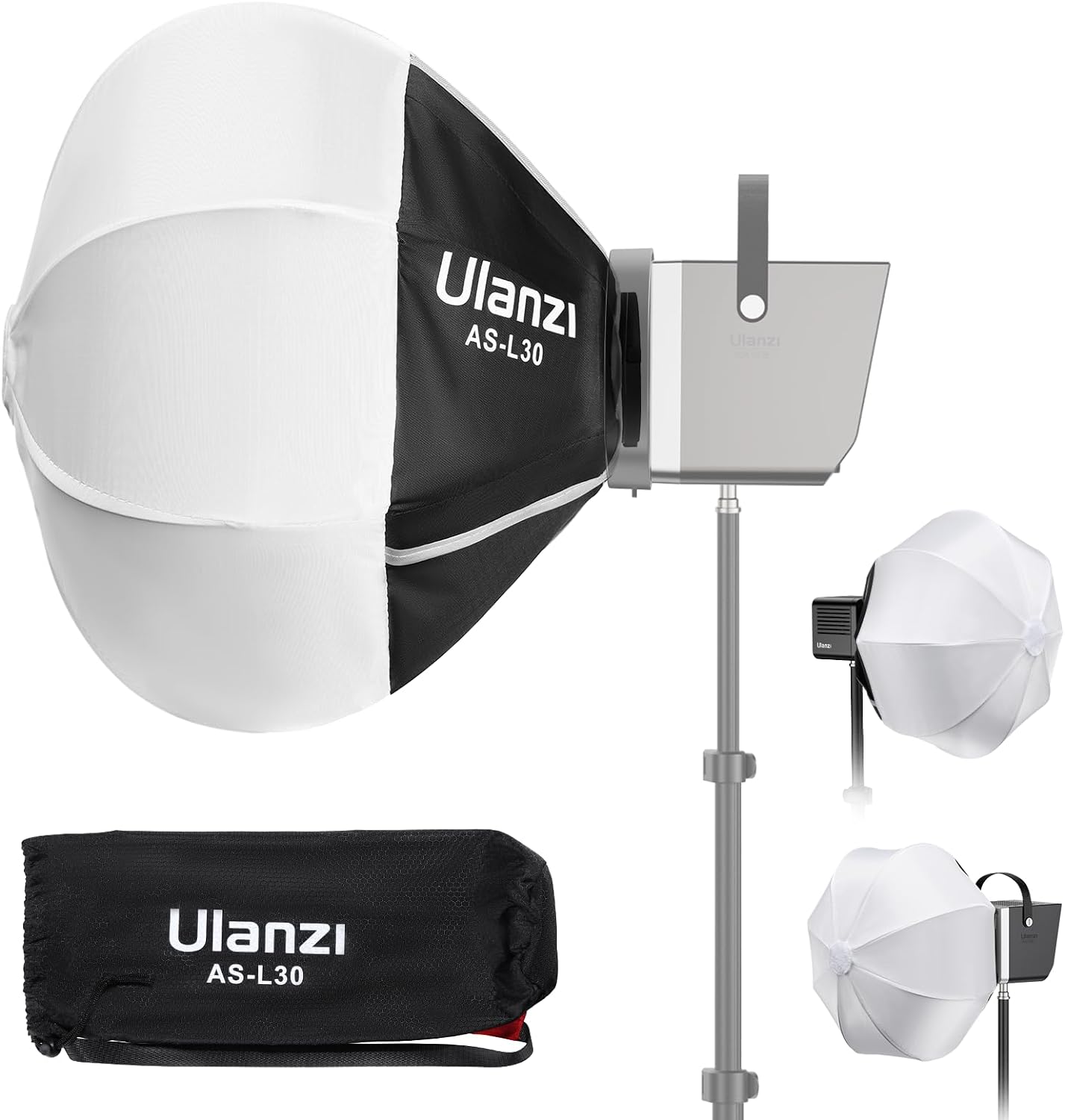 ULANZI Mini Lantern Softbox for Soft Light Modifier 11.8 in