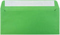 #10 Business Colored Envelopes Green Recycled - Bulk 1000 Pack
