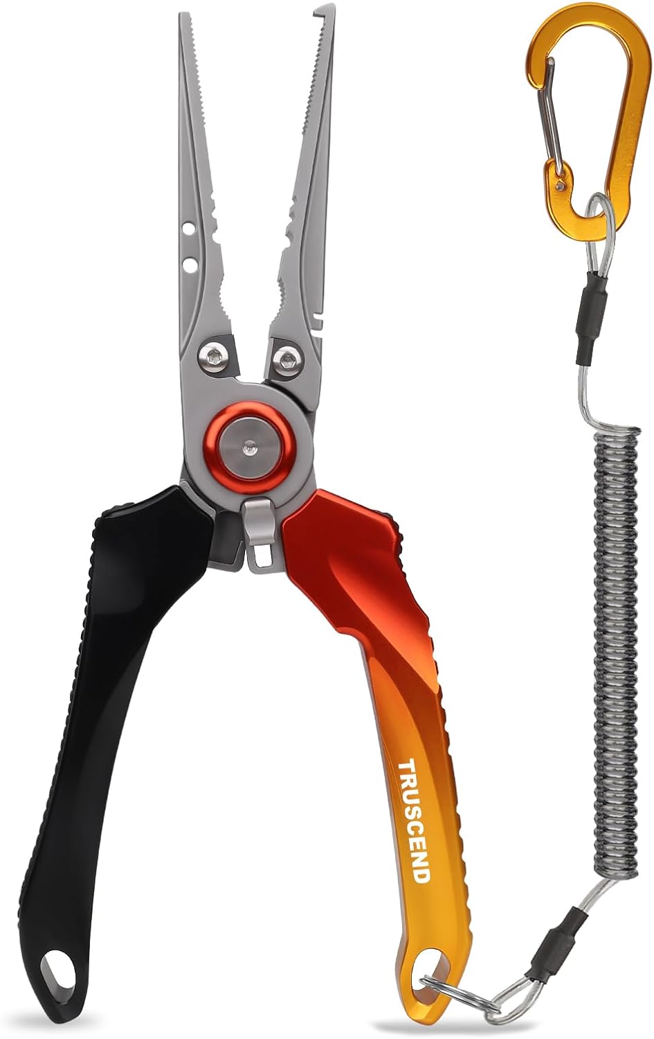 TRUSCEND 8 Lockable Fishing Pliers: Corrosion-Resistant & Versatile