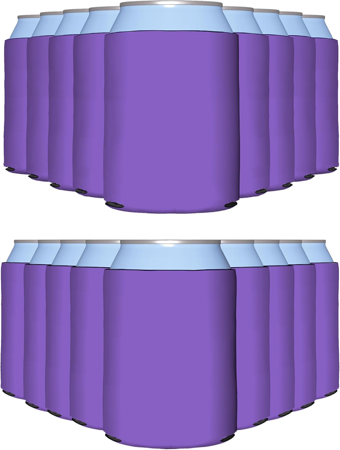 Customizable Orchid Blank Can Cooler Sleeves for Parties