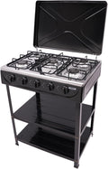 QIANMOON Portable 5 Burner Gas Stove: Effortless Outdoor Cooking