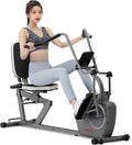 VANSWE Recumbent Exercise Bike for Seniors with Arm Exerciser