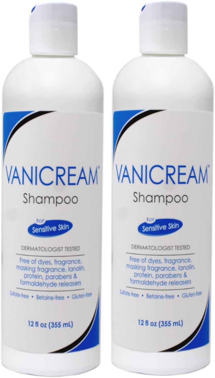 Vanicream Shampoo for Sensitive Skin - Gentle Cleanse Formula
