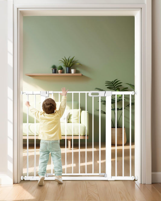 36.6 Extra Tall Auto Close Pet Gate - Easy Walk Through
