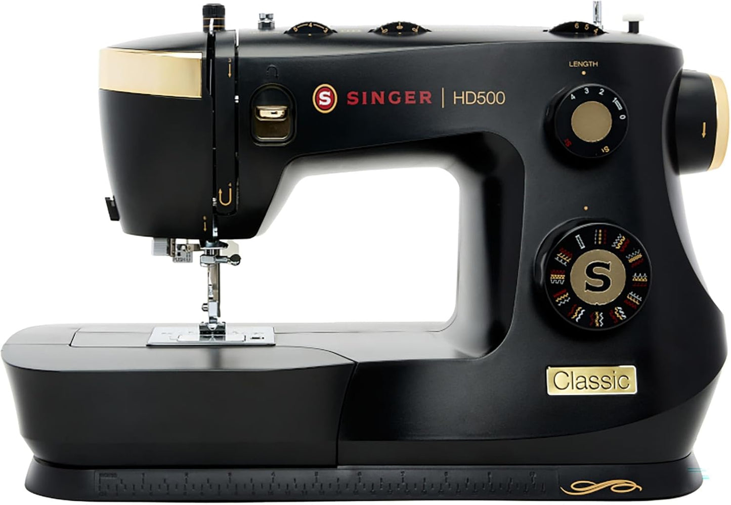SINGER Heavy Duty 500 Classic Sewing Machine | Powerful Motor, 23 Stitches, Full Metal Frame