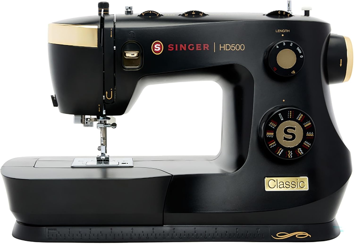SINGER Heavy Duty 500 Classic Sewing Machine | Powerful Motor, 23 Stitches, Full Metal Frame