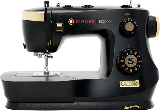 SINGER Heavy Duty 500 Classic Sewing Machine | Powerful Motor, 23 Stitches, Full Metal Frame