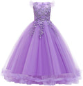 Floral Flower Girls Dress for Weddings and Special Gatherings