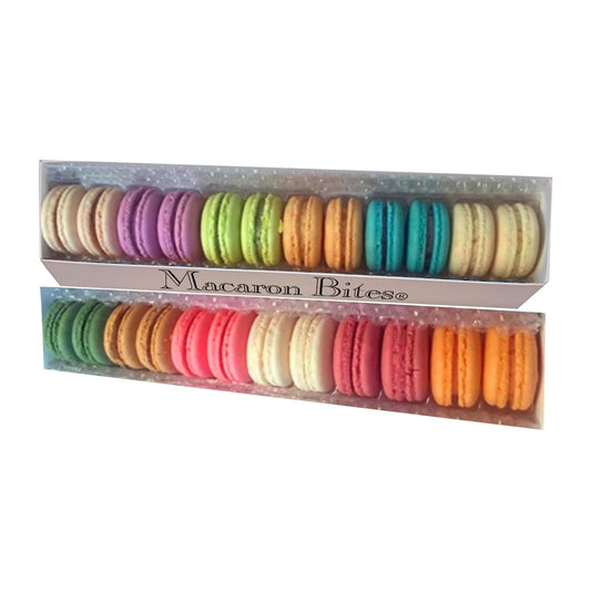 Macaron Gift Box - 24 Assorted French Macarons for Gifting