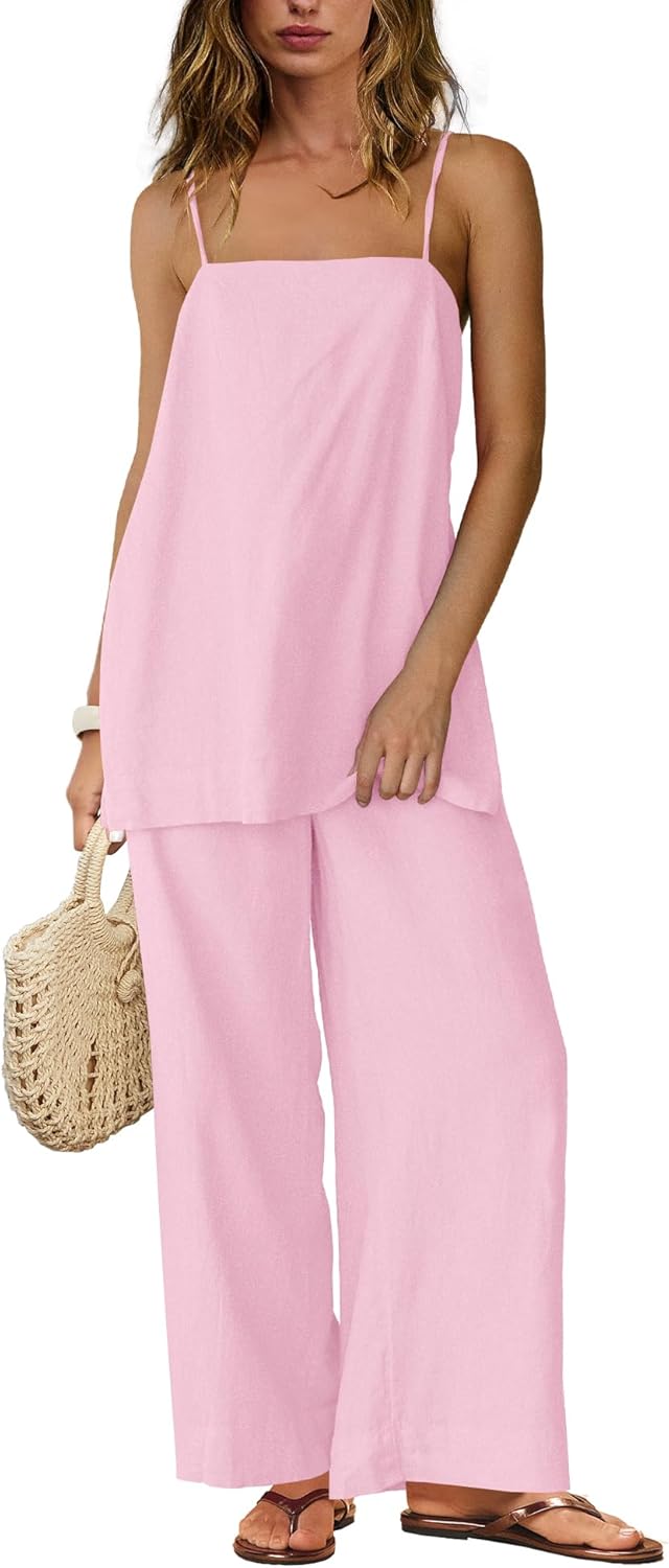 Yanekop Linen Sets for Women: Chic Summer Outfits for You