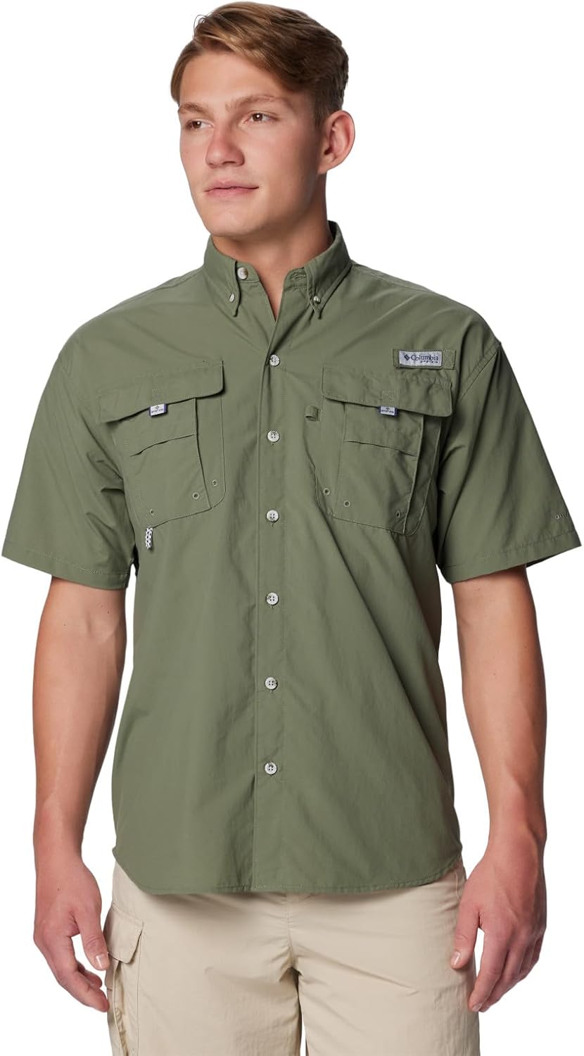 Columbia Men's PFG Bahama II Short Sleeve Shirt for Anglers
