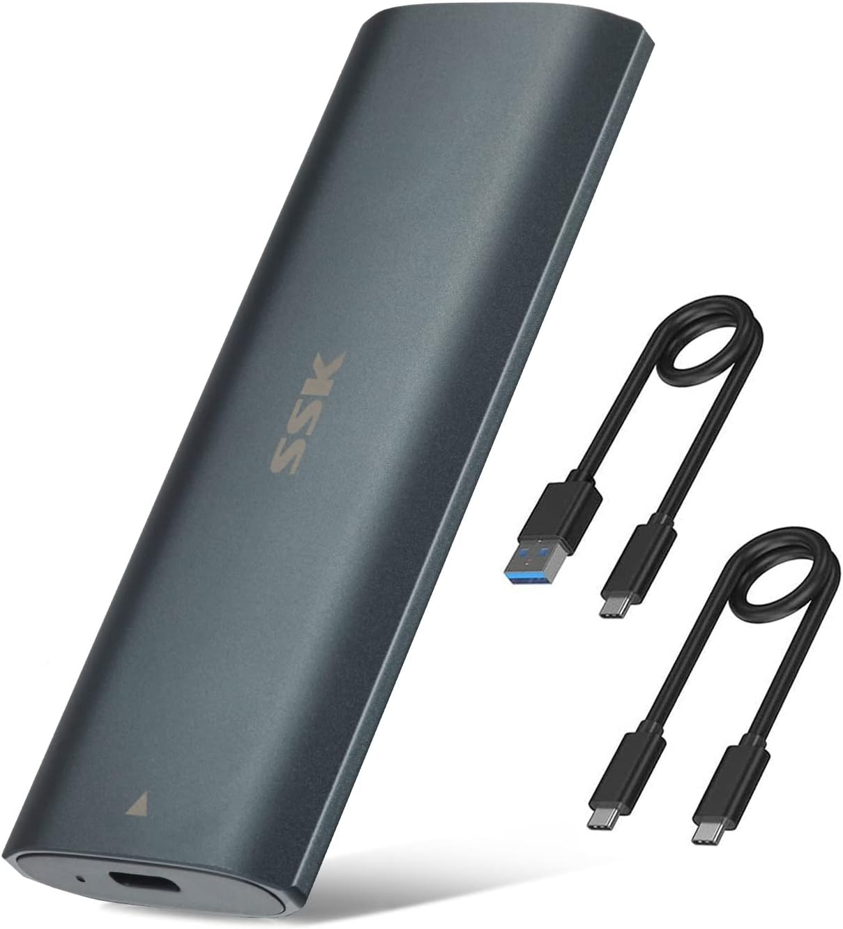 Ultra-Fast SSK Aluminum NVME SSD Enclosure - USB C Gen 2