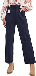 Women Casual Fall Straight Leg Corduroy Pants with Pockets - Easy