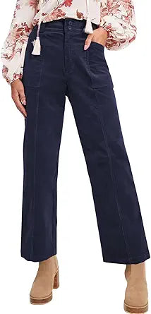 Acelitt Women Casual Fall Straight Leg Corduroy Pants Review