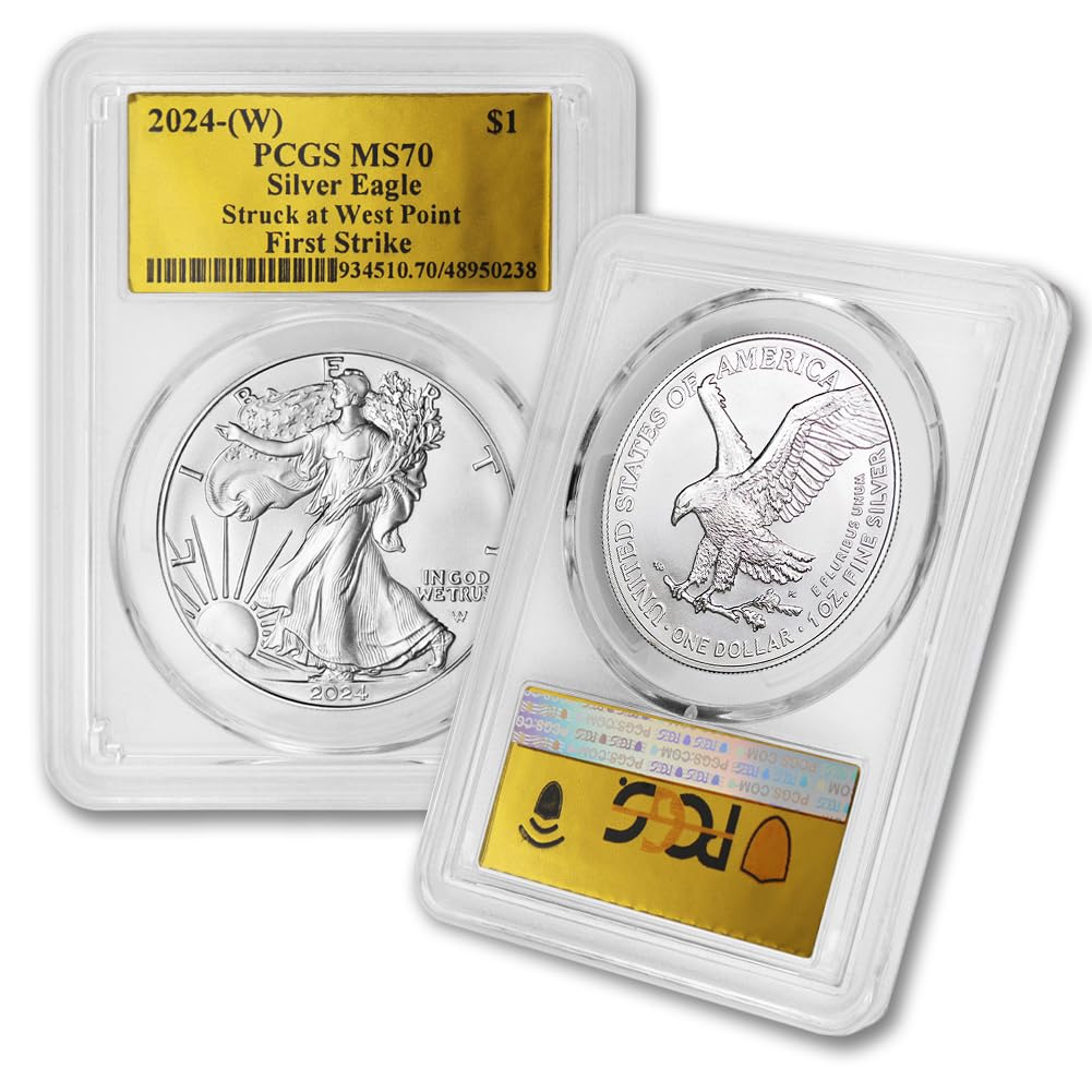 2024 1 oz American Silver Eagle Coin MS-70 First Strike Review