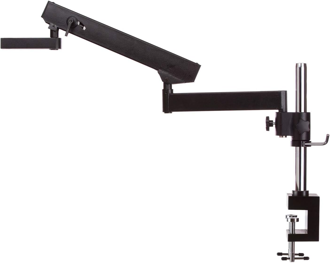 AmScope APC Articulating Stand With Post Clamp For Stereo Microscopes
